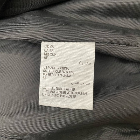 ***NWT** INC International Concepts Jacket, Vegan Leather, Size XS - Picture 12 of 16